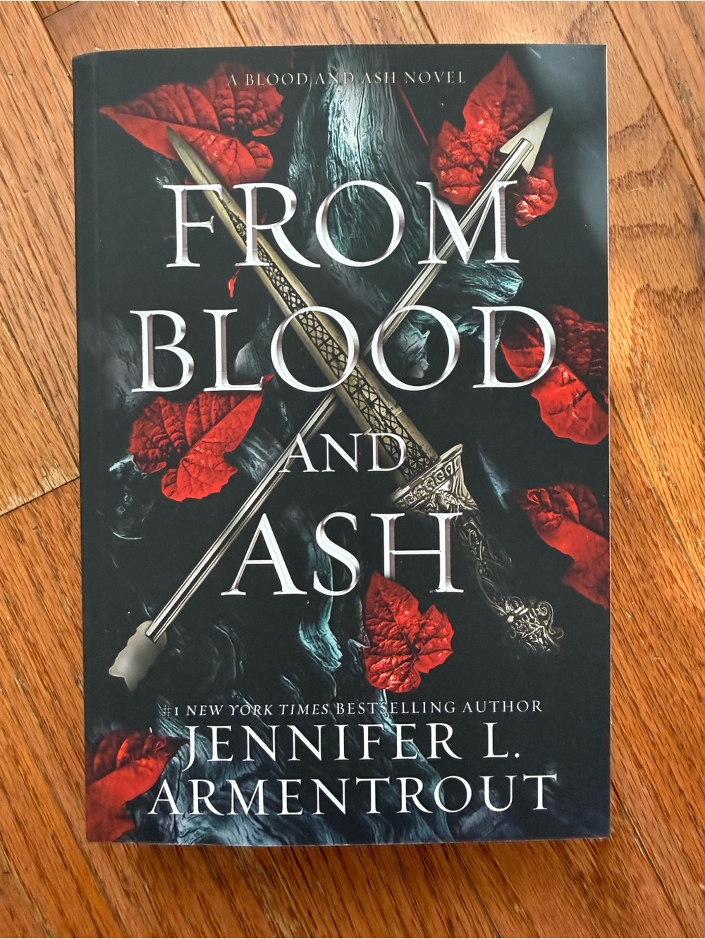 From Blood and Ash Paperback by Jennifer L. Armentrout - Black & Red Cover
